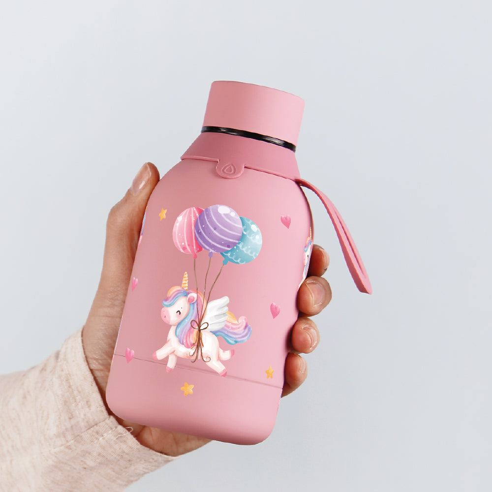 Botella Térmica de Acero Inoxidable – Magic Unicorn | Aurea Kids