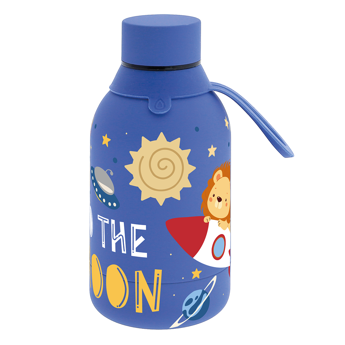 Botella infantil de acero inoxidable - Space Adventure