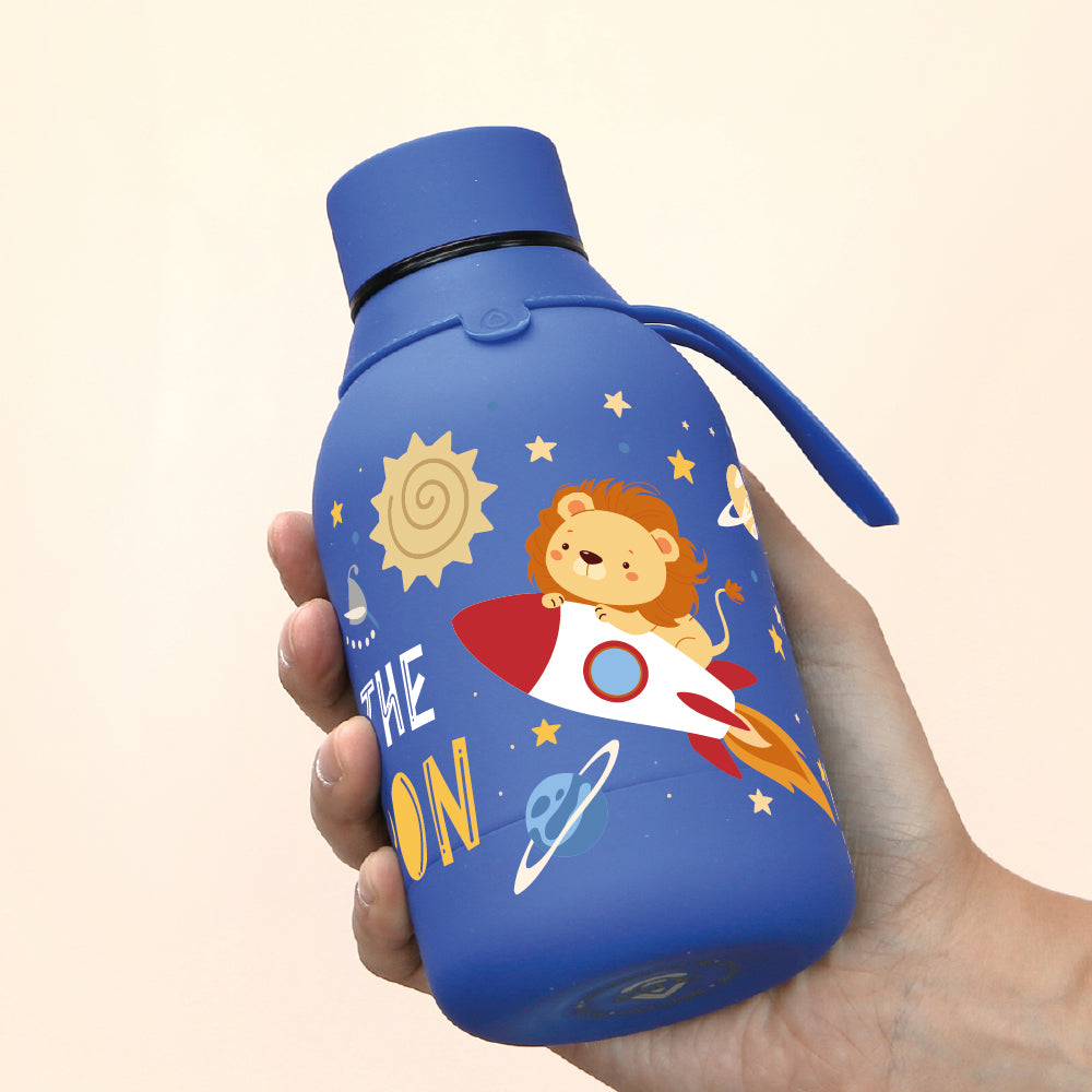 Botella infantil de acero inoxidable - Space Adventure