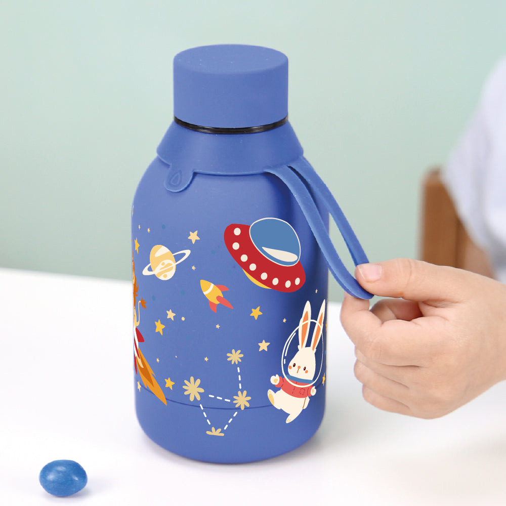 Botella Térmica de Acero Inoxidable – Space Adventure | Aurea Kids