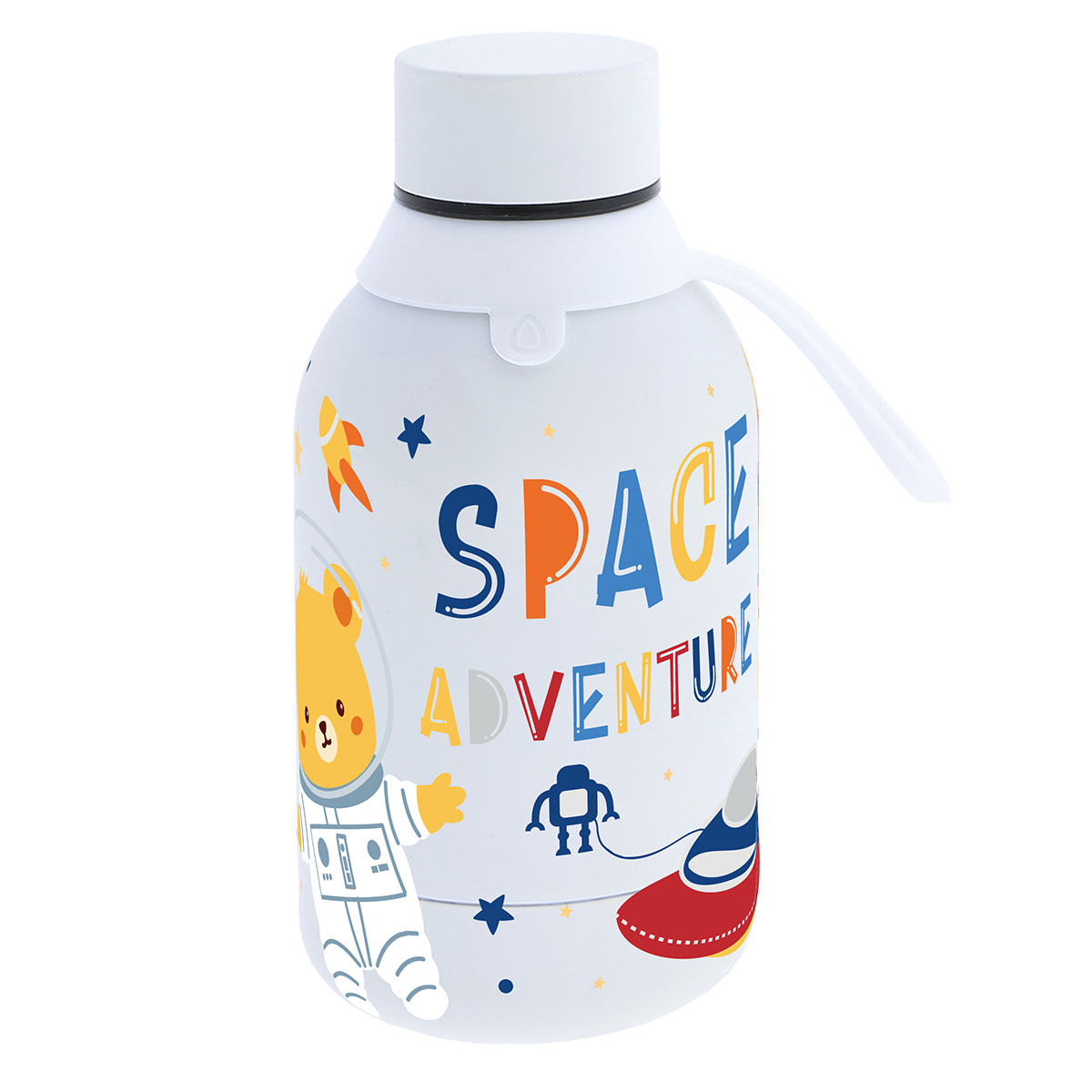 Botella infantil de acero inoxidable - Space Adventure
