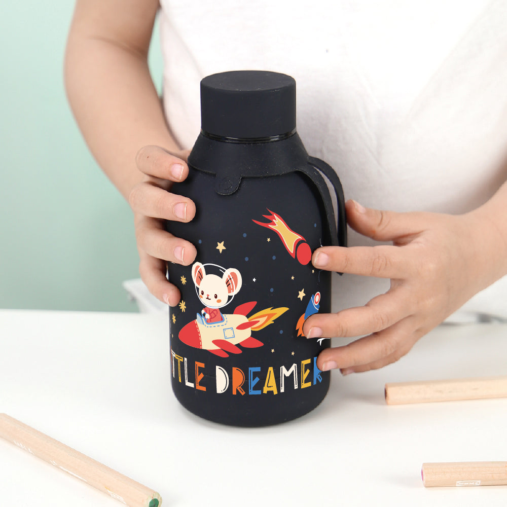 Botella infantil de acero inoxidable - Space Adventure