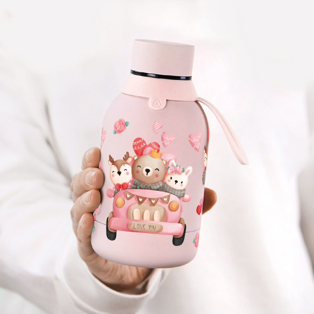 Botella infantil de acero inoxidable - Lovely Travellers