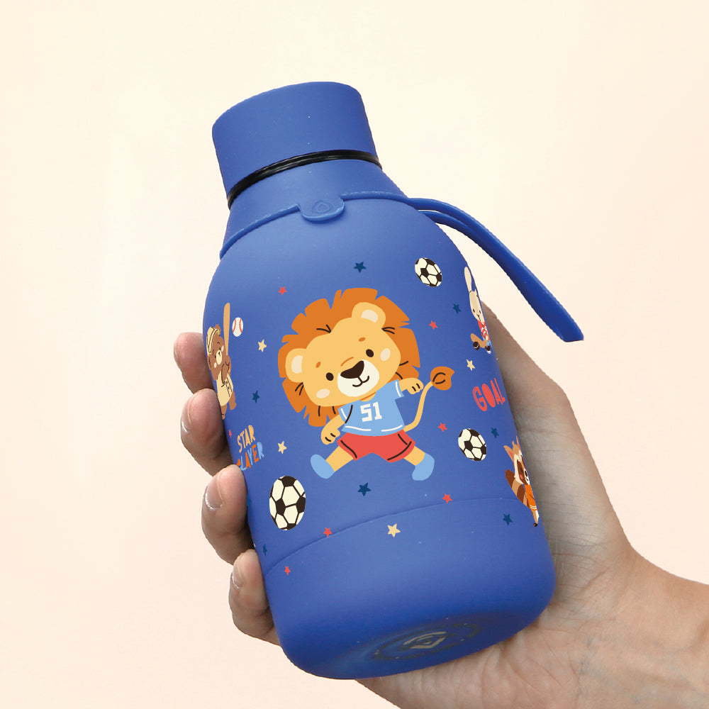 Botella Térmica de Acero Inoxidable – Star Players | Aurea Kids