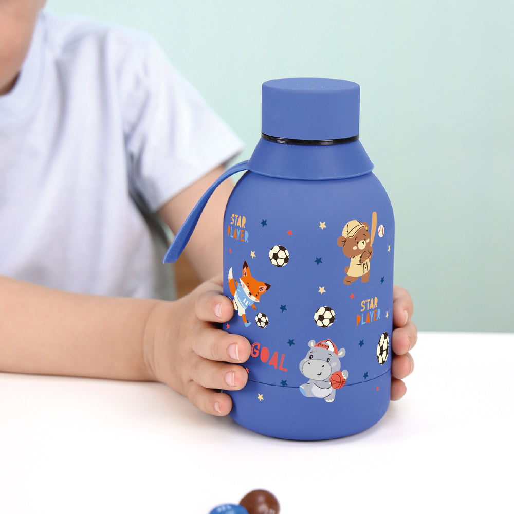 Botella Térmica de Acero Inoxidable – Star Players | Aurea Kids