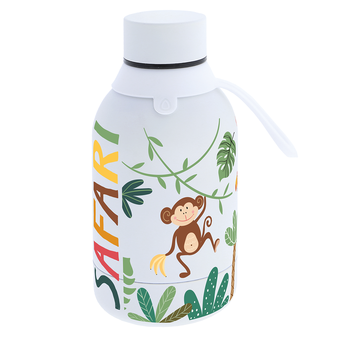 Botella Térmica de Acero Inoxidable – Safari | Aurea Kids