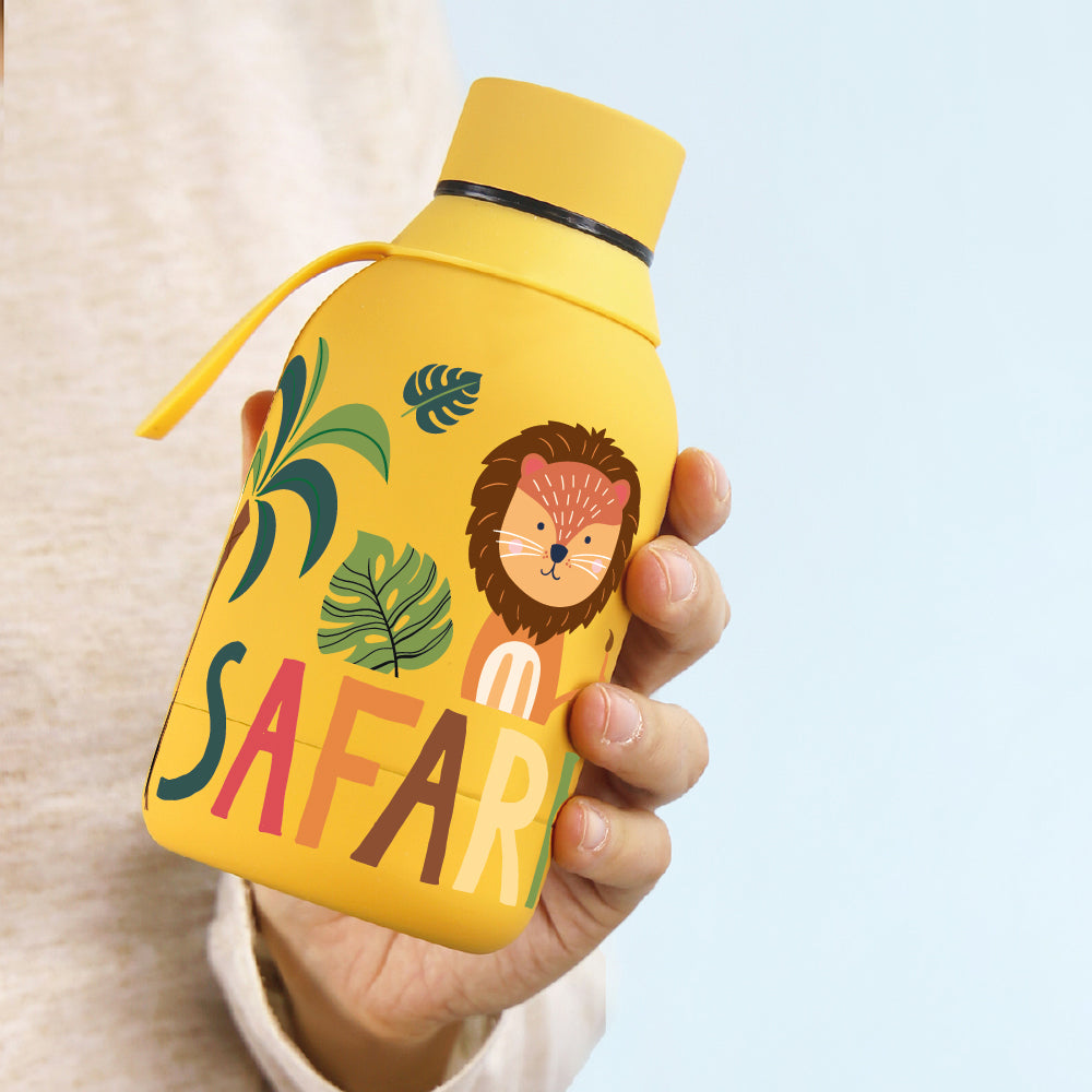 Botella infantil de acero inoxidable - Safari