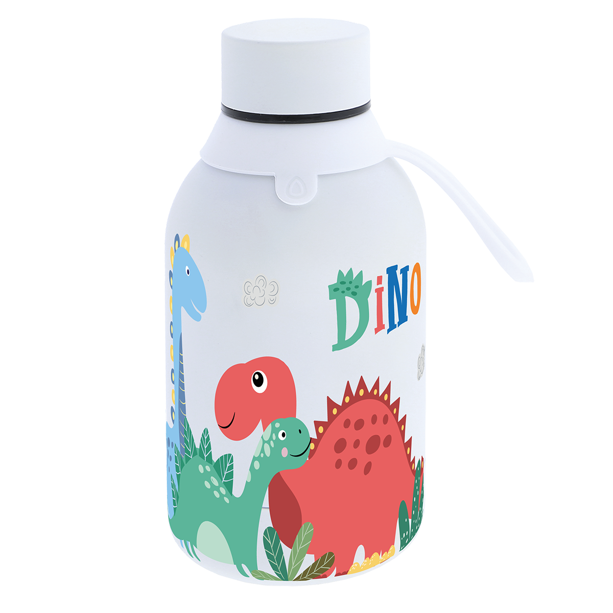 Botella infantil de acero inoxidable - Dino Land