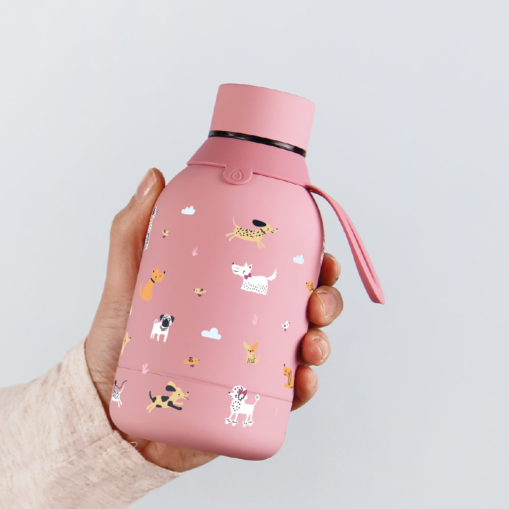 Botella infantil de acero inoxidable - Chic Paws