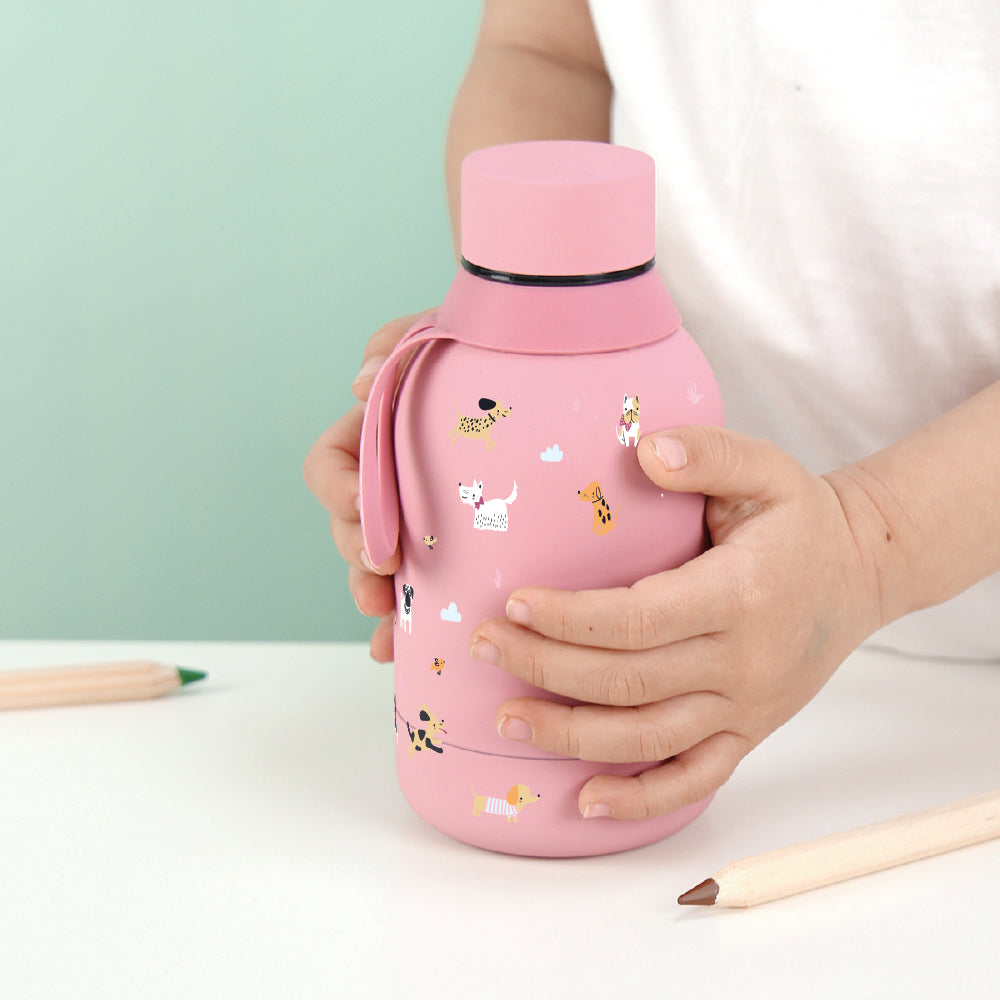 Botella infantil de acero inoxidable - Chic Paws