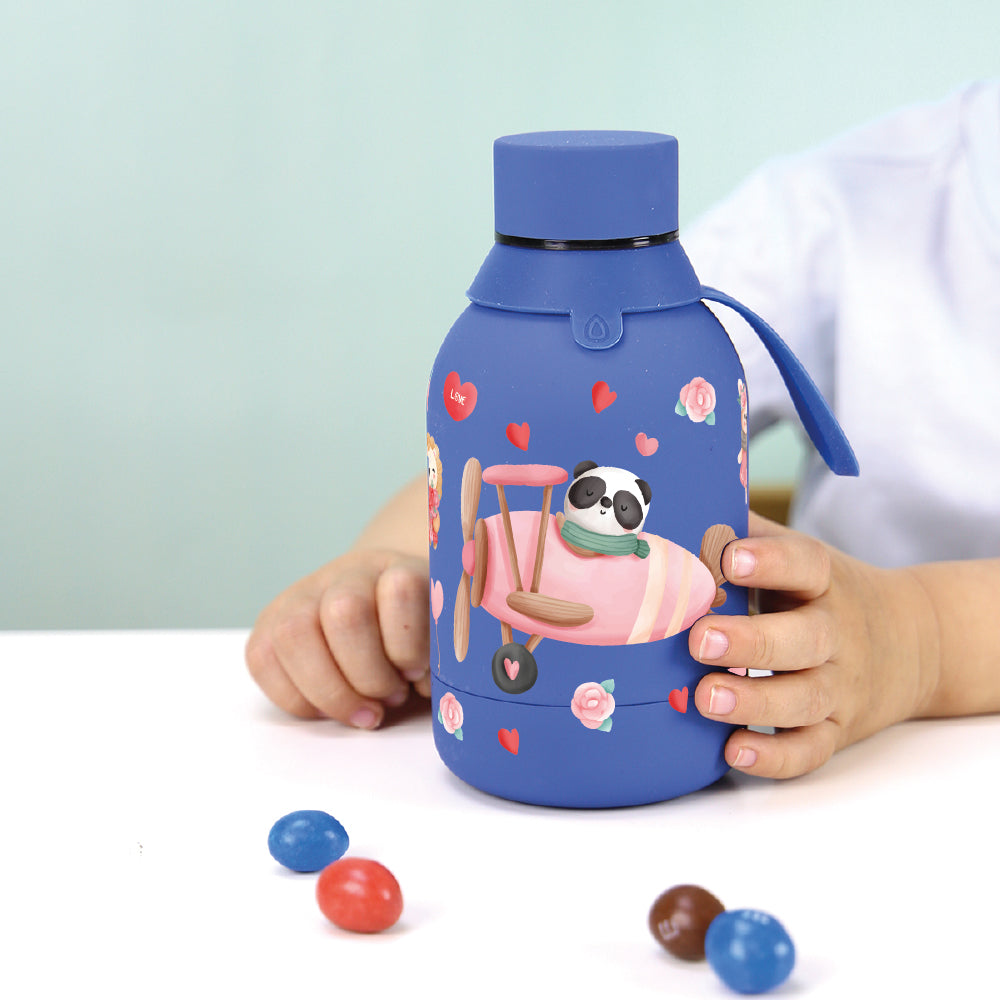 Botella infantil de acero inoxidable - Lovely Travellers