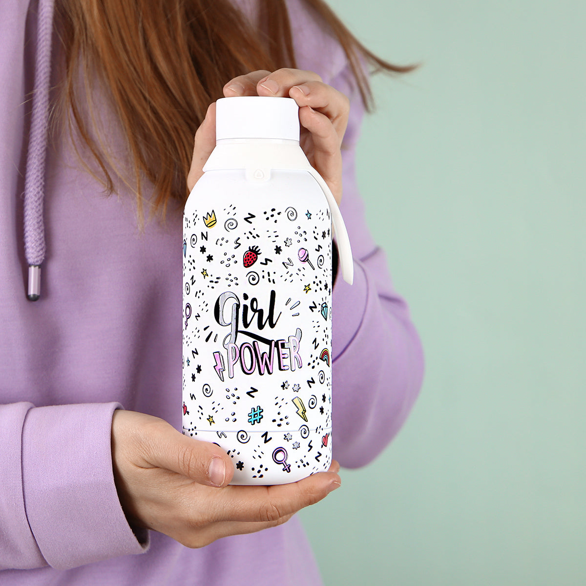 Botella de acero inoxidable - Go Girl