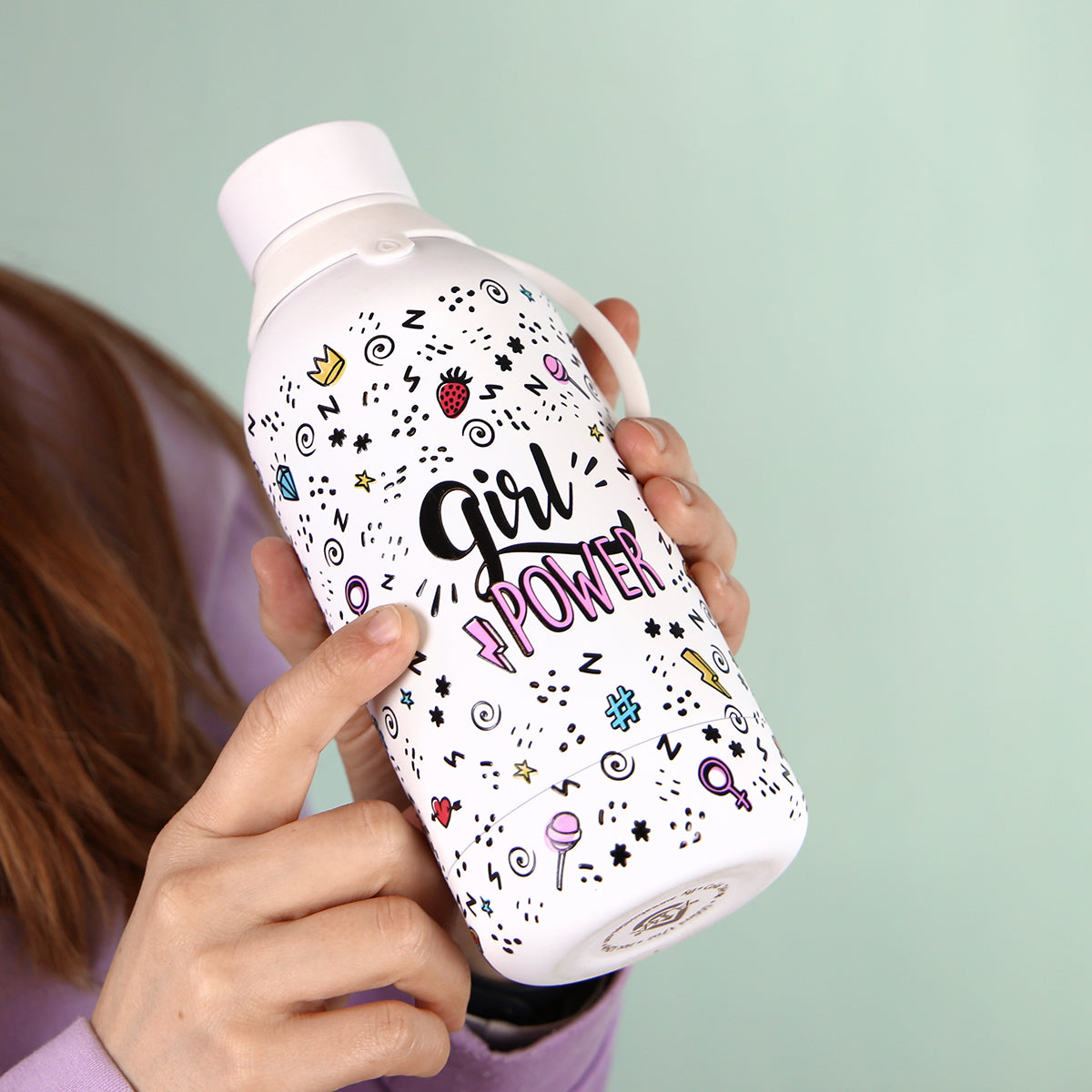 Botella de acero inoxidable - Go Girl