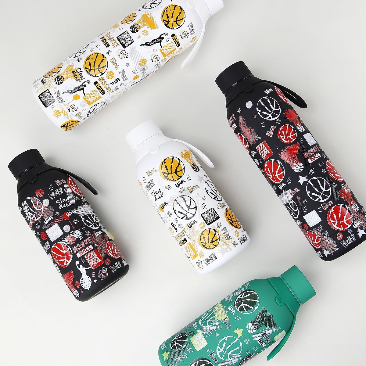 Botella 600ml +Altavoz - Basketball