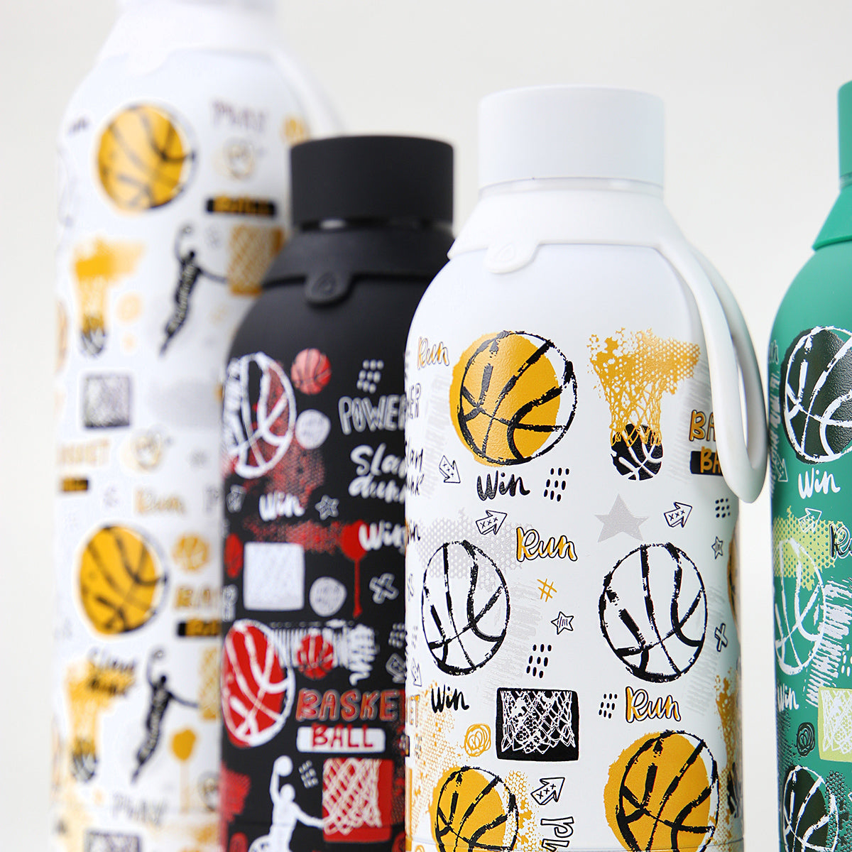 Botella 600ml +Altavoz - Basketball