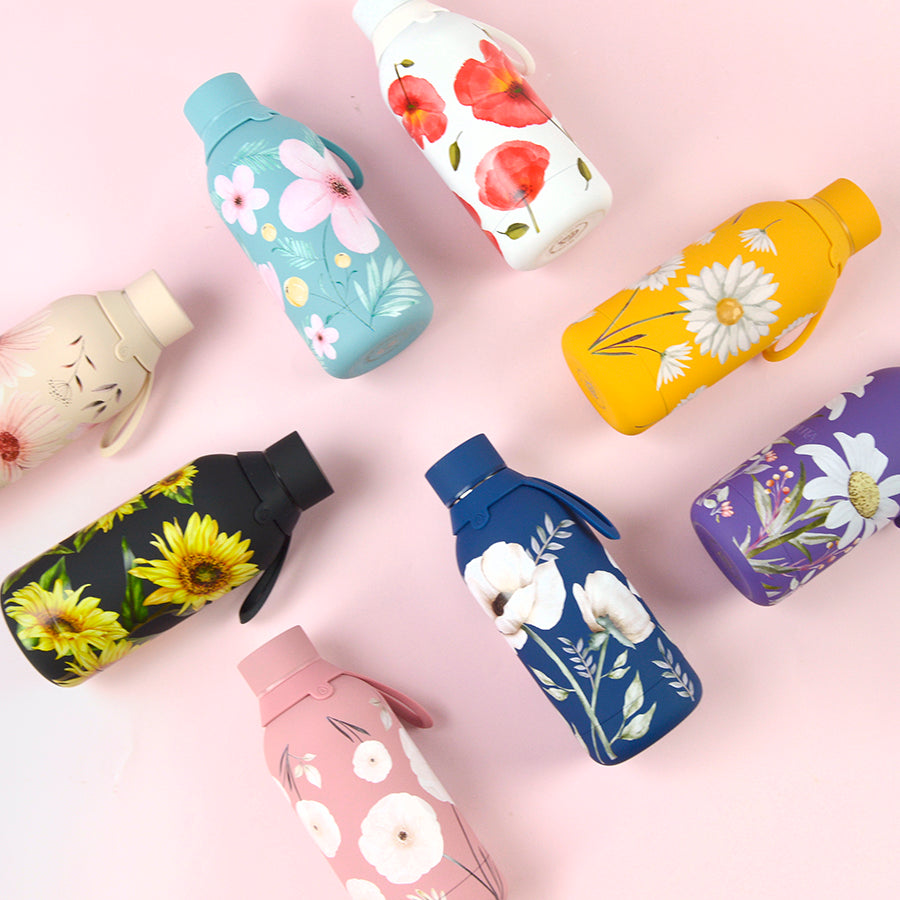 Botella acero inoxidable - Flowers