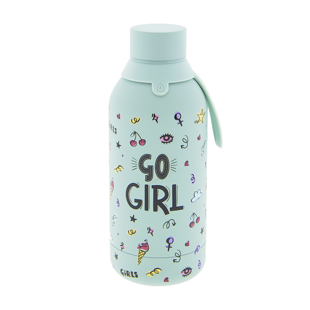 Botella de acero inoxidable - Go Girl