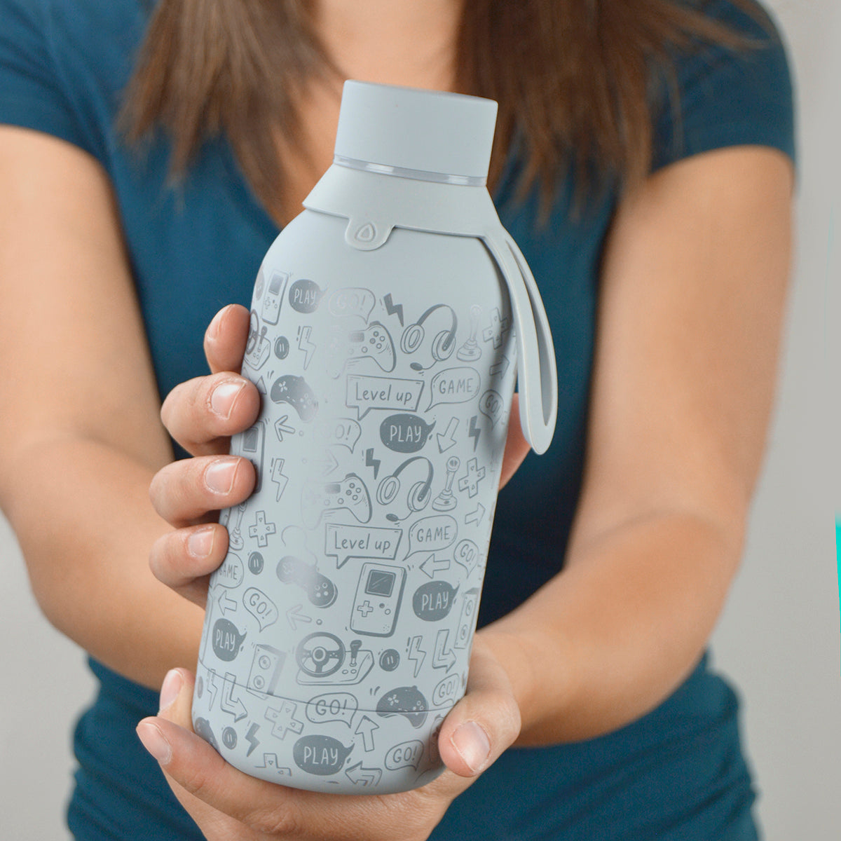 Botella de acero inoxidable - Play The Game