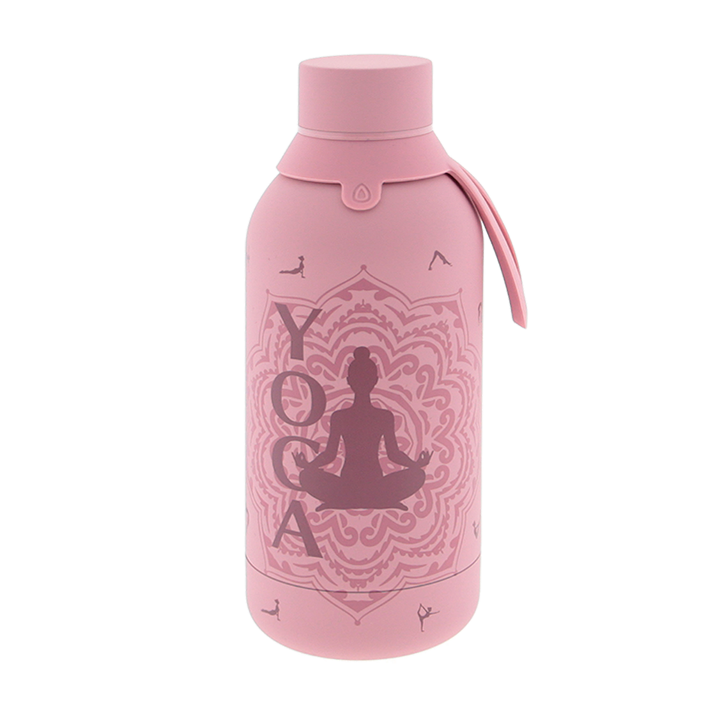 Botella de acero inoxidable - Yoga