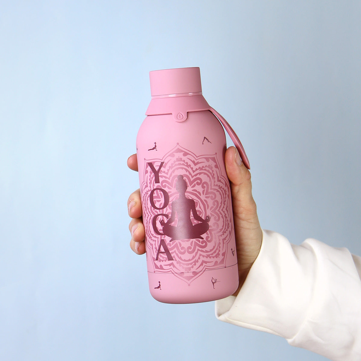 Botella de acero inoxidable - Yoga