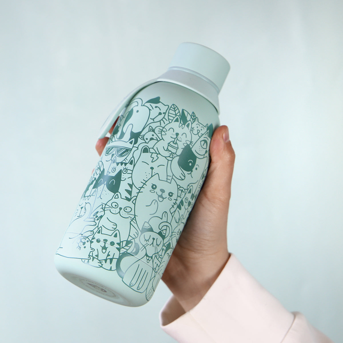 Botella de acero inoxidable - Miau Cats