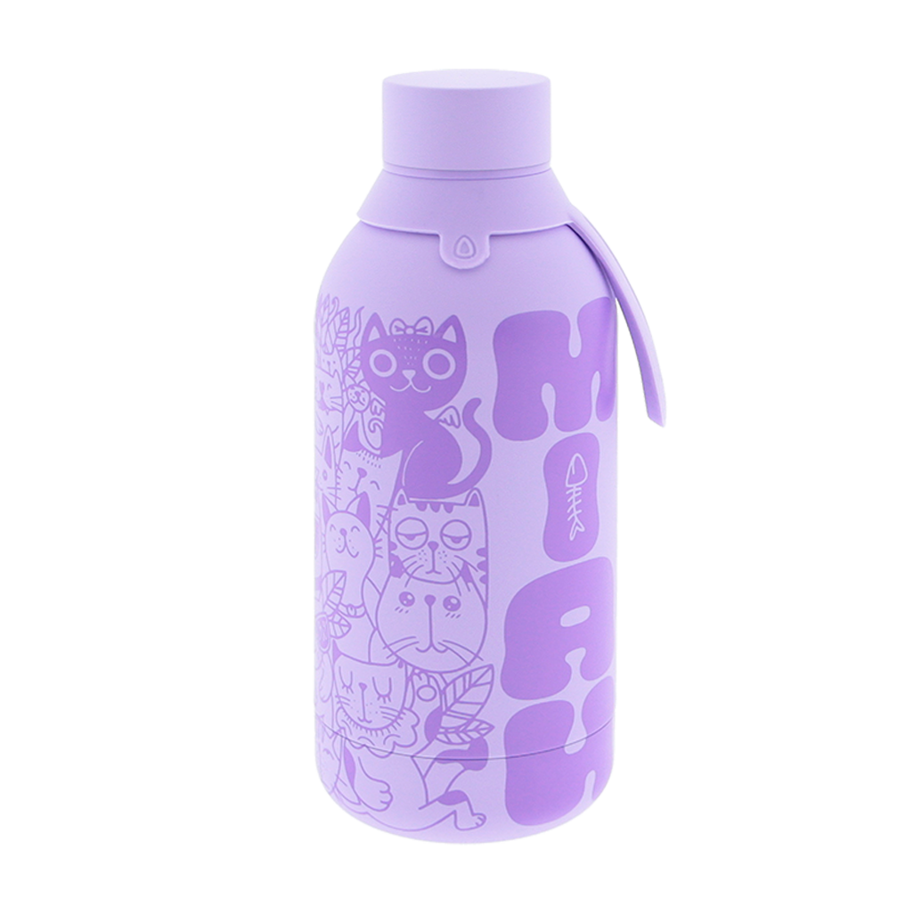 Botella de acero inoxidable - Miau Cats