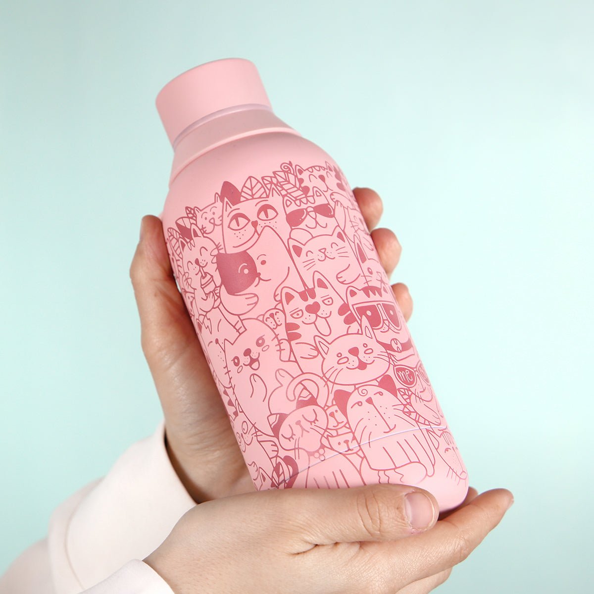 Botella de acero inoxidable - Miau Cats