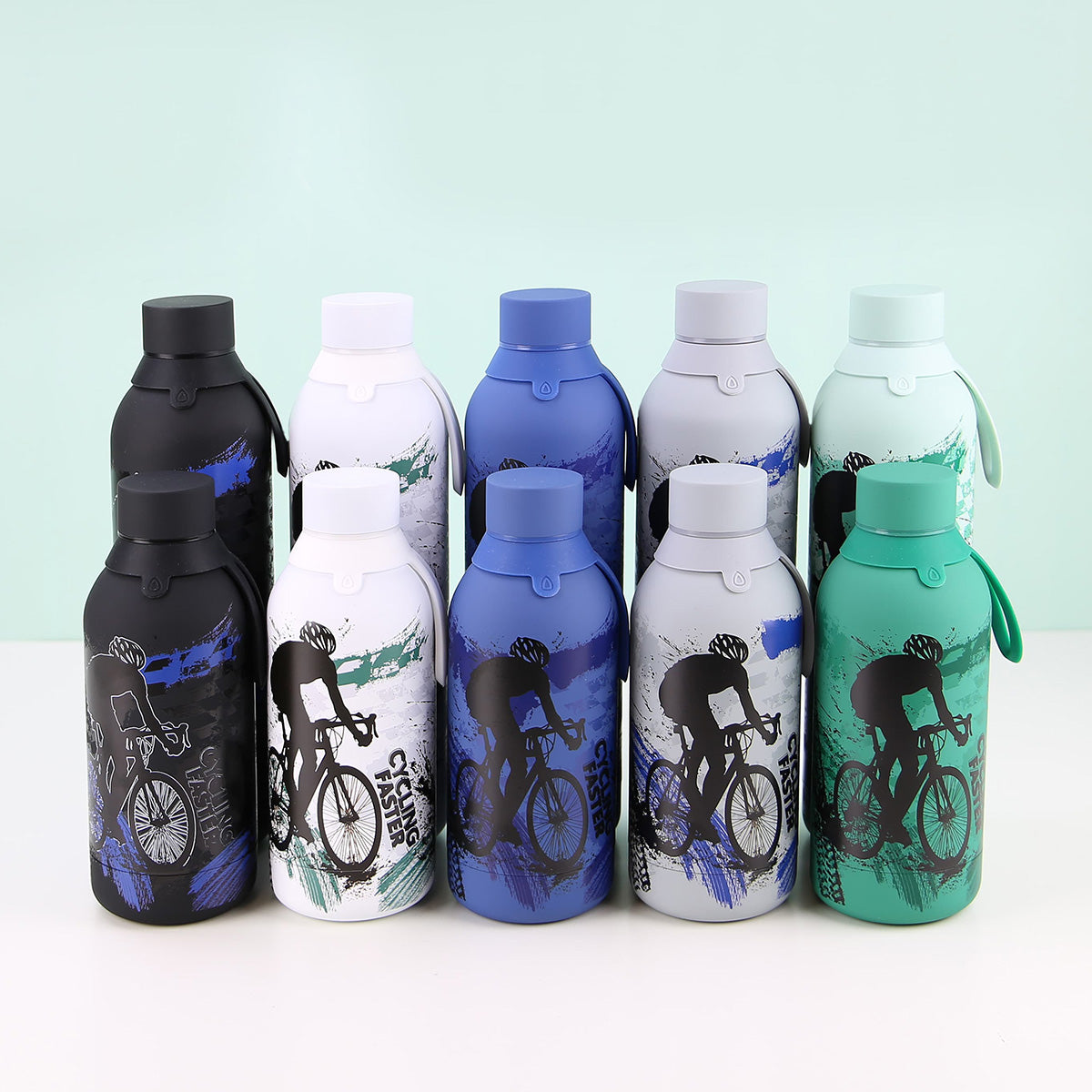 Botella de acero inoxidable - Cycling