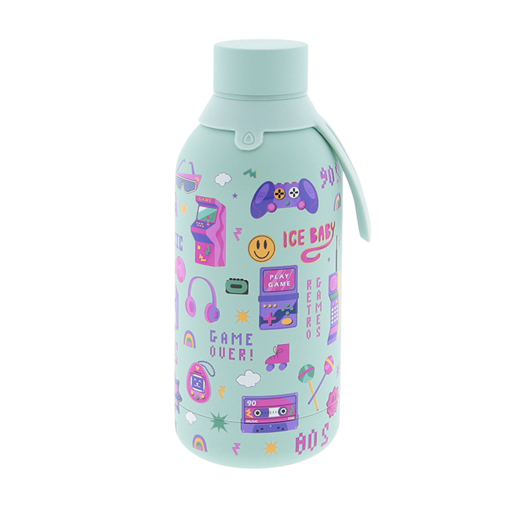 Botella de acero inoxidable - Gamers 90's Life
