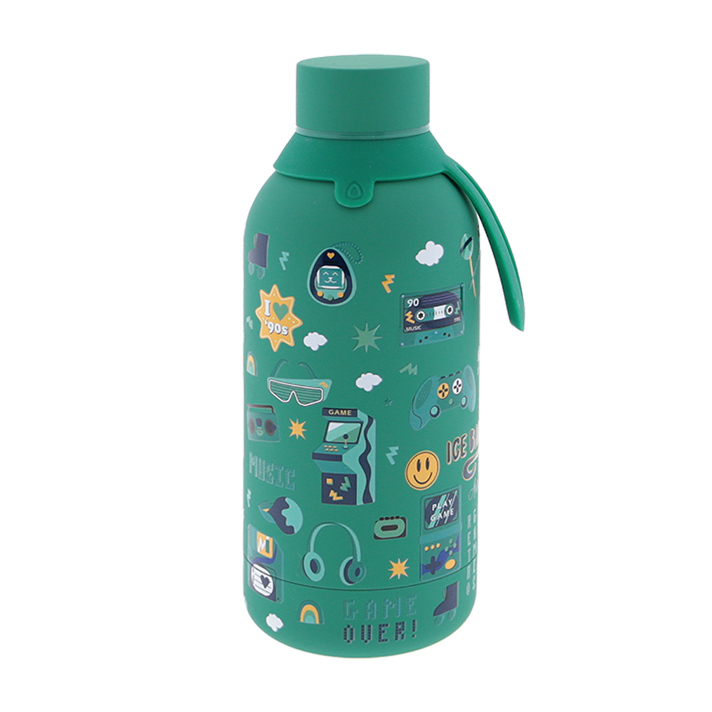 Botella de acero inoxidable - Gamers 90's Life