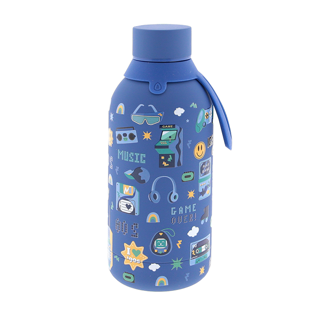 Botella de acero inoxidable - Gamers 90's Life