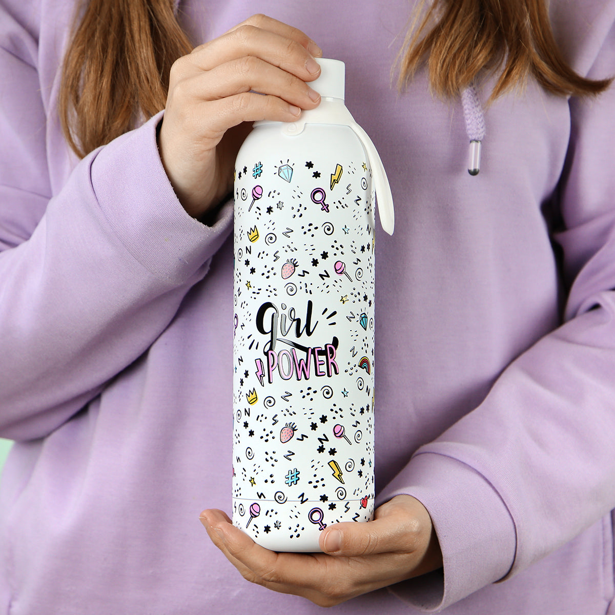 Botella de acero inoxidable - Go Girl