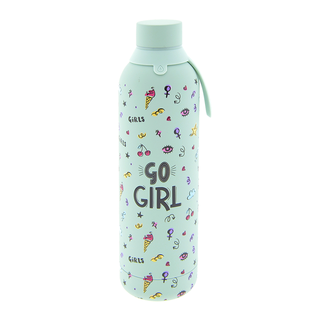 Botella de acero inoxidable - Go Girl