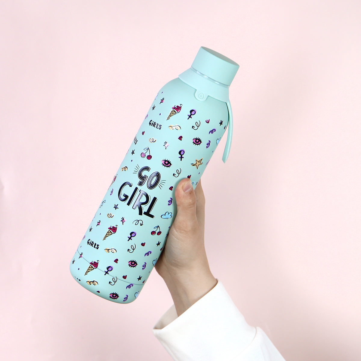 Botella de acero inoxidable - Go Girl