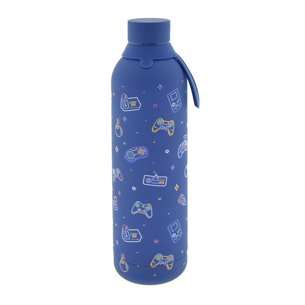 Botella de acero inoxidable - Neon Gamer