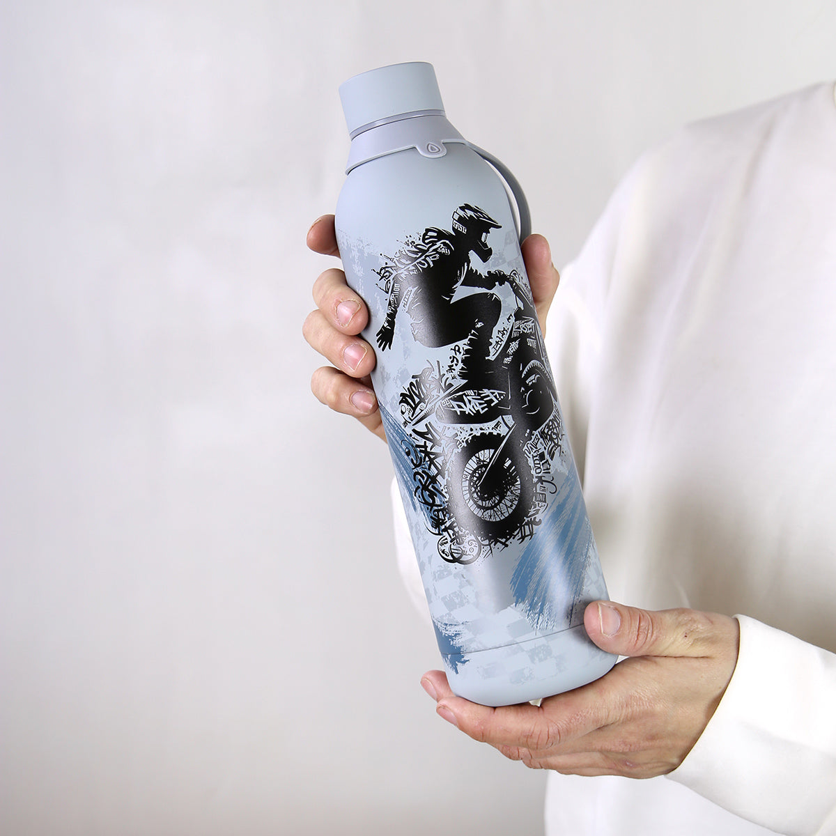 Botella de acero inoxidable - Motorcycle Race