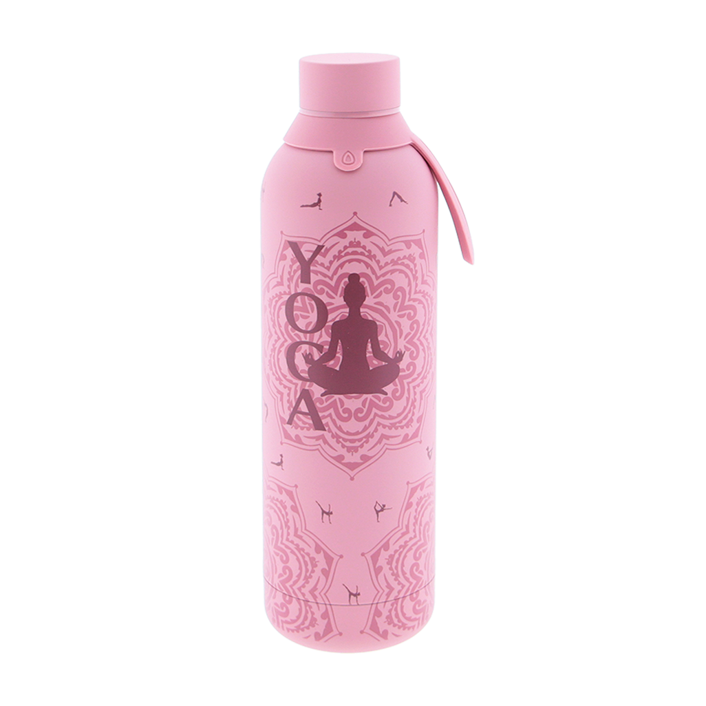 Botella de acero inoxidable - Yoga