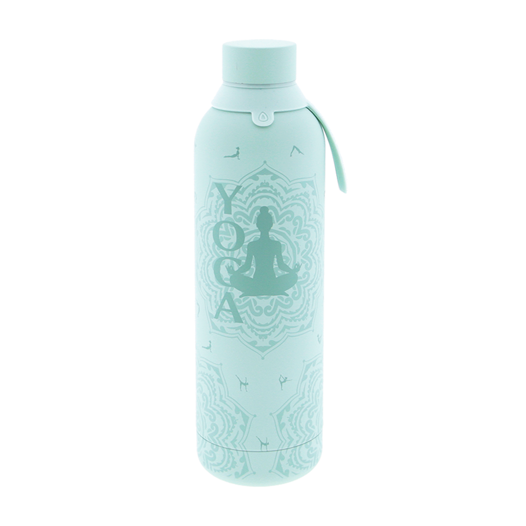 Botella de acero inoxidable - Yoga
