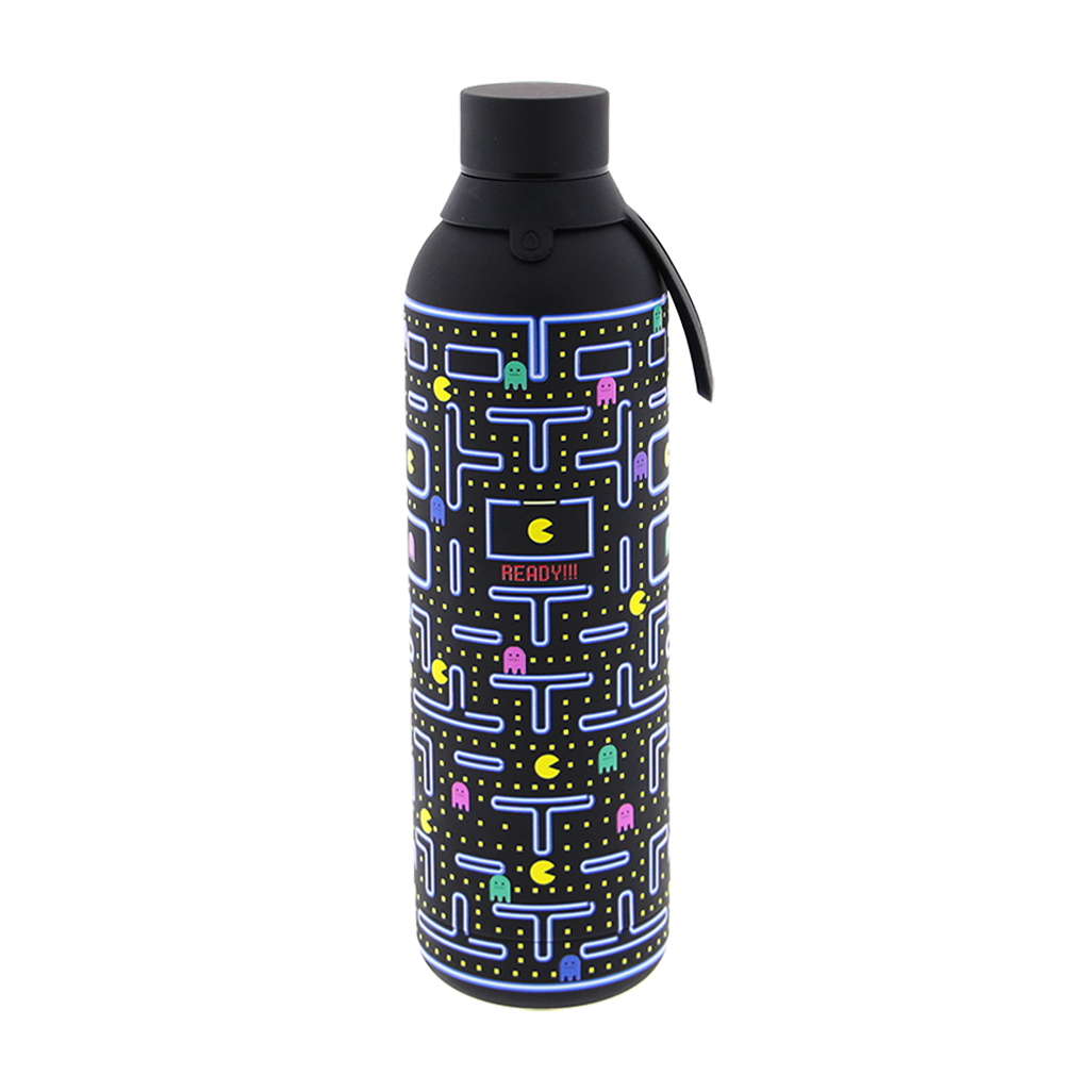 Botella de acero inoxidable - Gamer Pacman