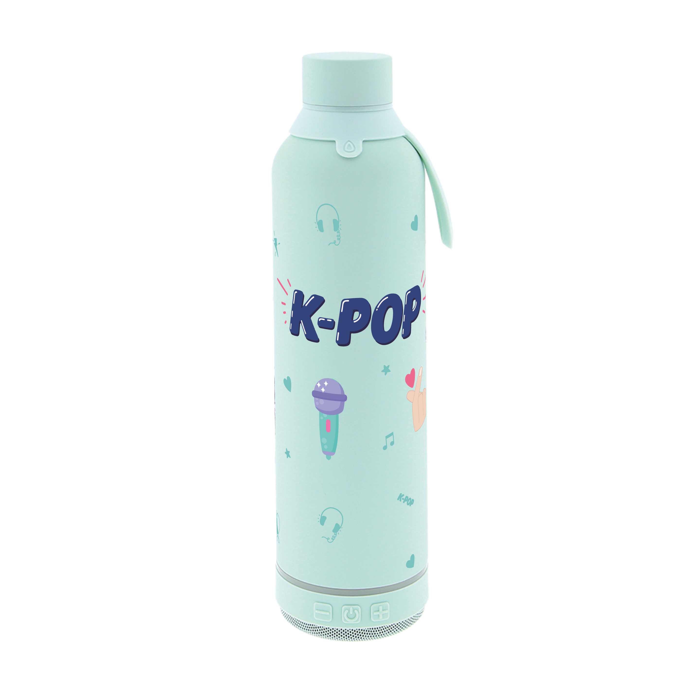 Botella 600ml +Altavoz - K-Pop