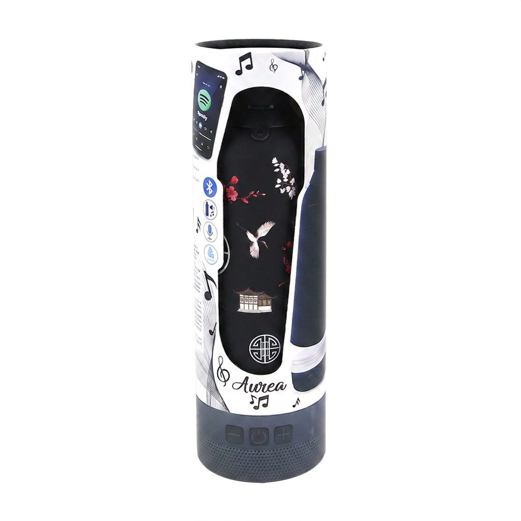 Botella Térmica de Acero Inoxidable con Altavoz – Kyoto