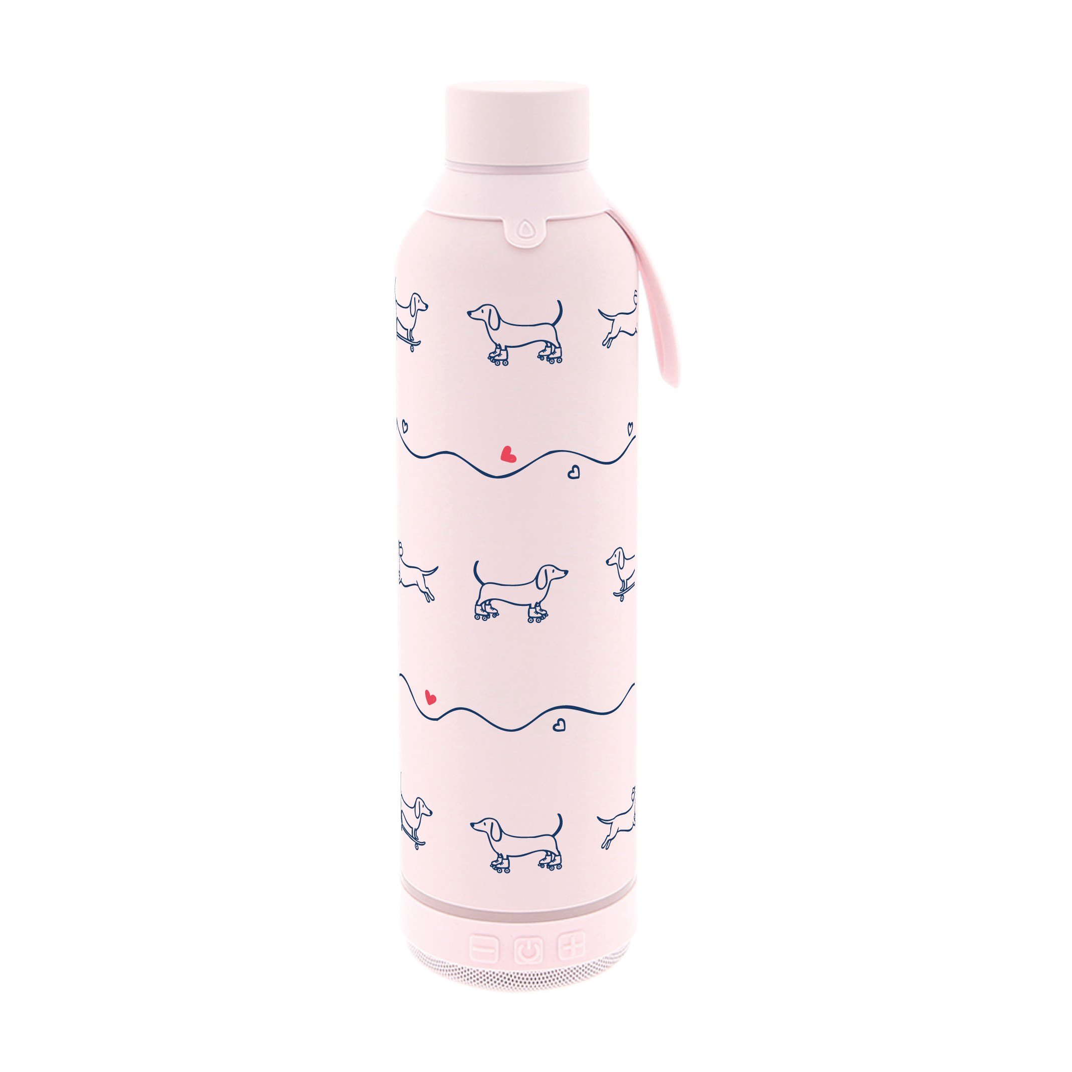 Botella Térmica de Acero Inoxidable con Altavoz – Velvet Paws