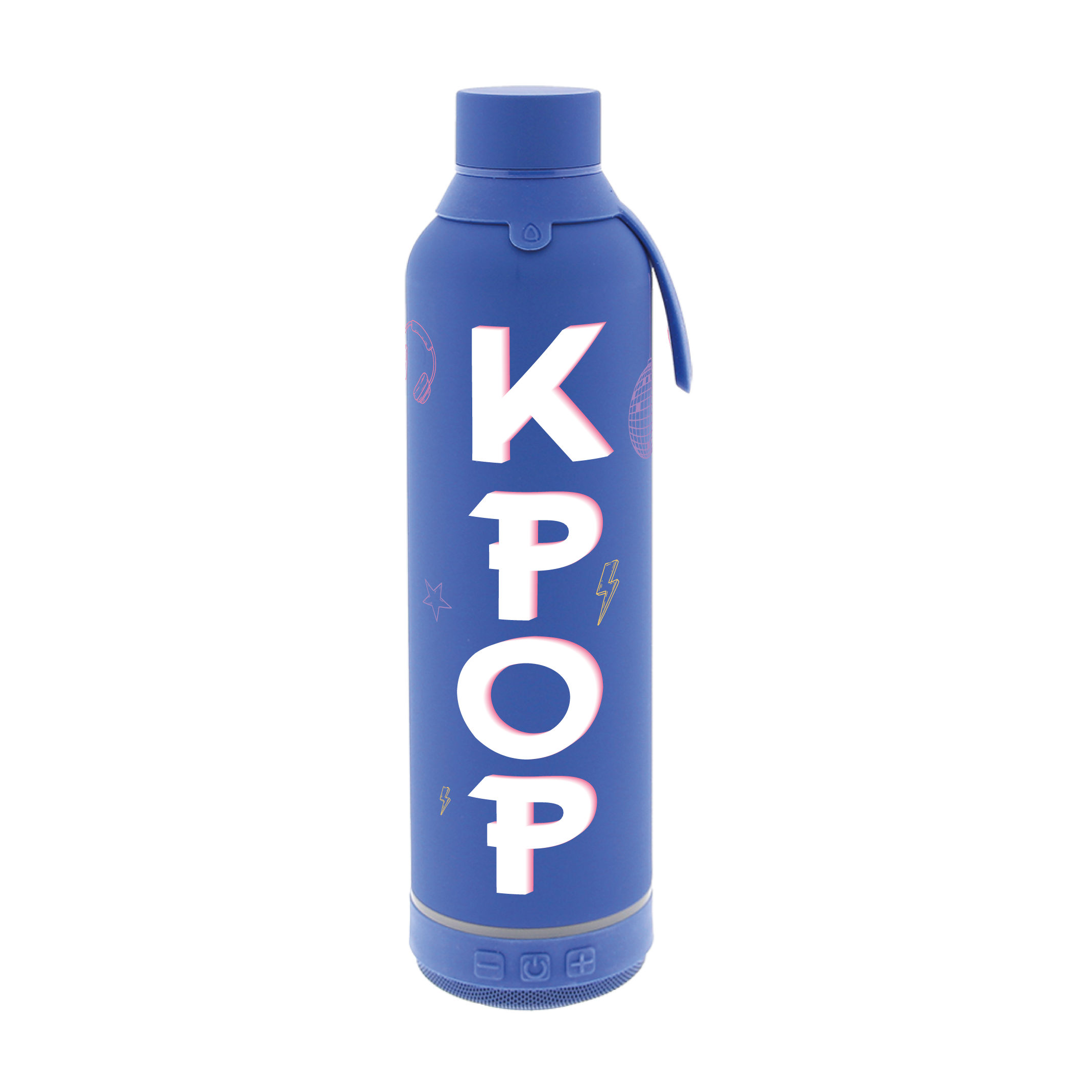 Botella Térmica de Acero Inoxidable con Altavoz – K-Pop | Lovely Story