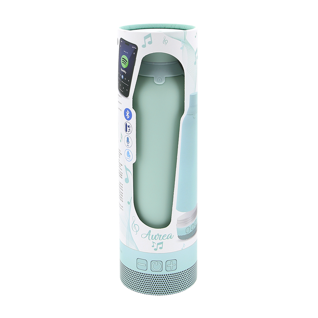 Botella Térmica de Acero Inoxidable con Altavoz – Lisa | Aurea