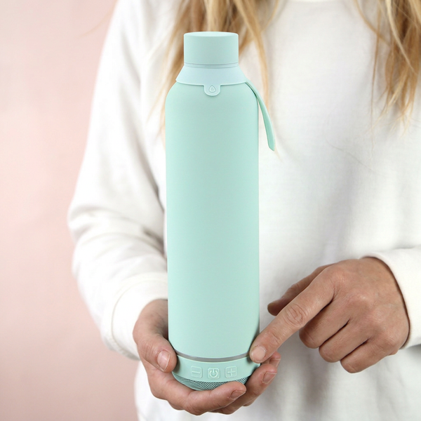 Botella Térmica de Acero Inoxidable con Altavoz – Solid Color | Aurea