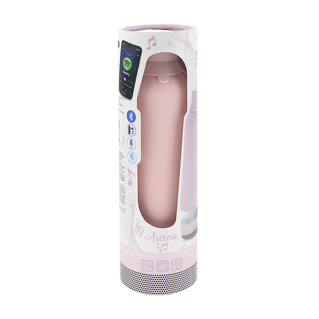 Botella Térmica de Acero Inoxidable con Altavoz – Lisa | Aurea