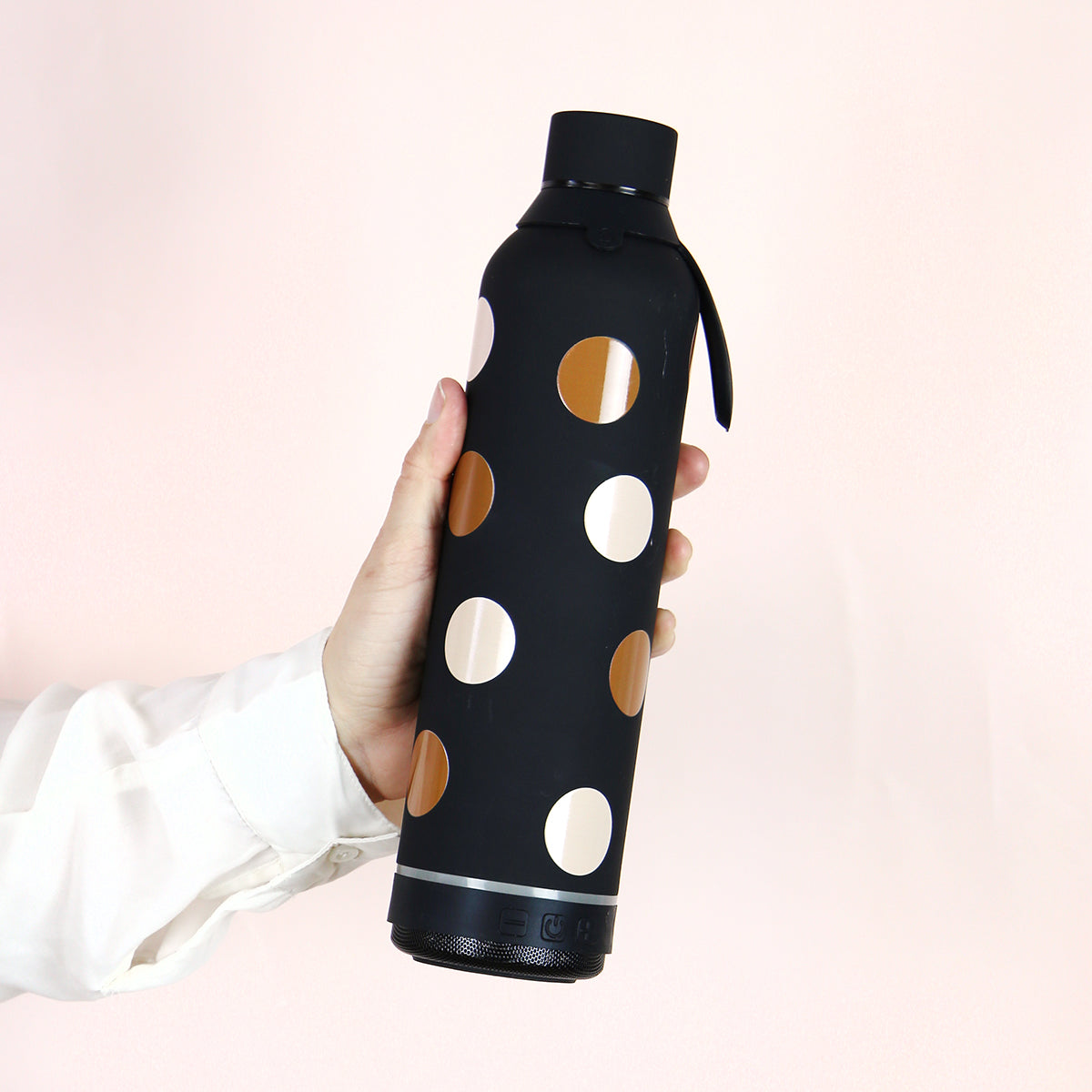 Botella 600ml +Altavoz - Dots