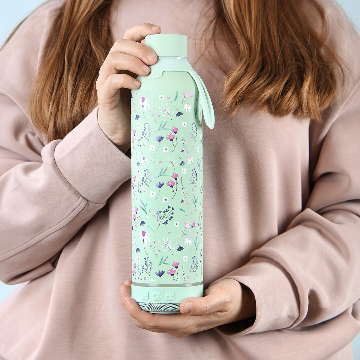 Botella 600ml +Altavoz - Mint Dahlia Fest