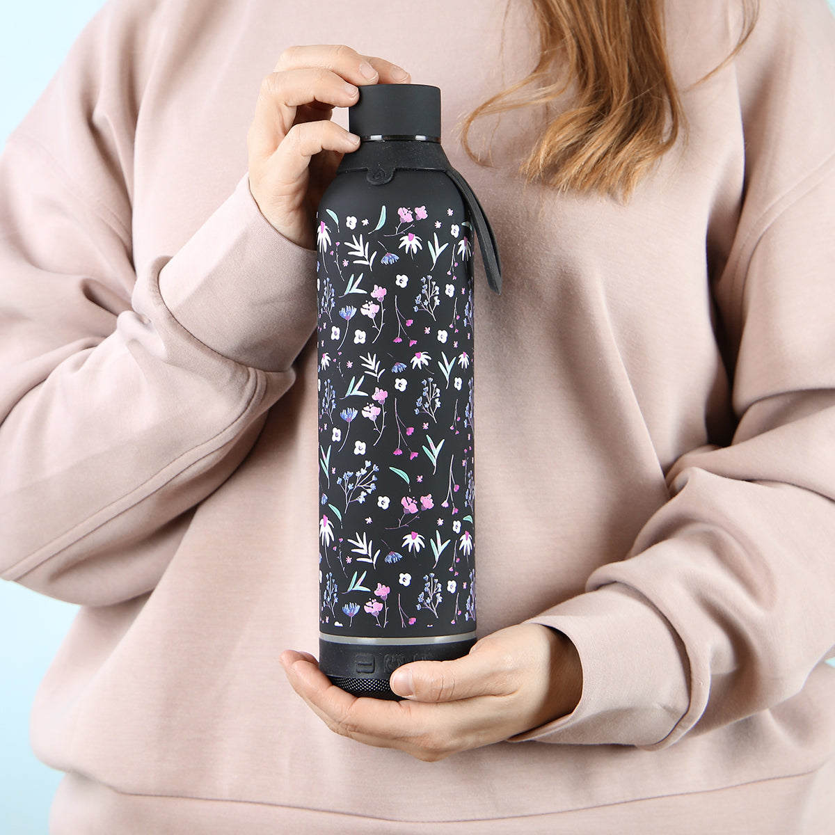 Botella 600ml +Altavoz - Black Dahlia Fest