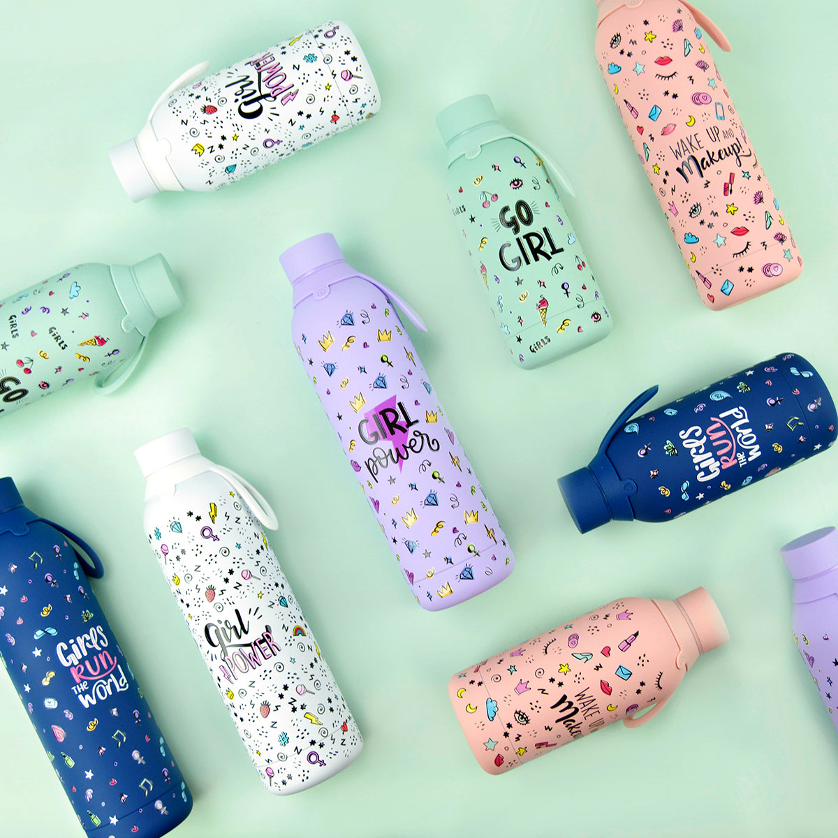 Botella 600ml +Altavoz - Girl Power